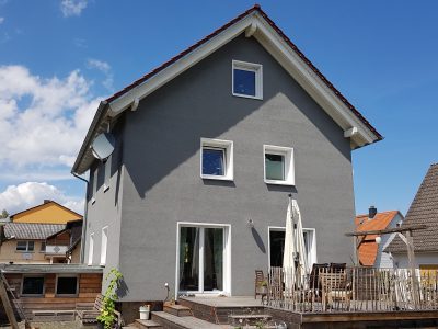 Aufstockung eines Einfamilienhauses in Grünberg