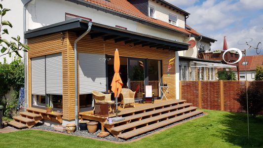 Anbau einer Doppelhaushälfte in Gießen