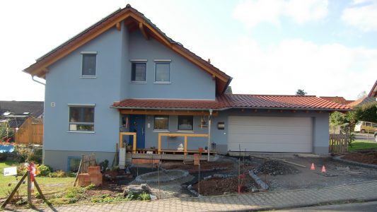 Neubau eines Einfamilienhauses in Lollar